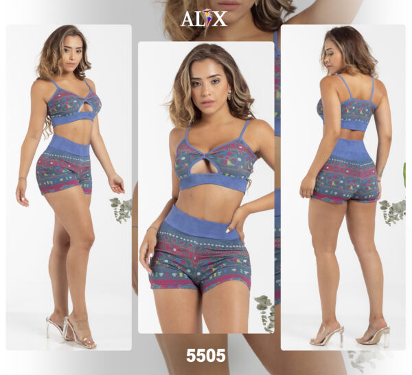 Conjunto Short Colombiano 5505 - Image 5