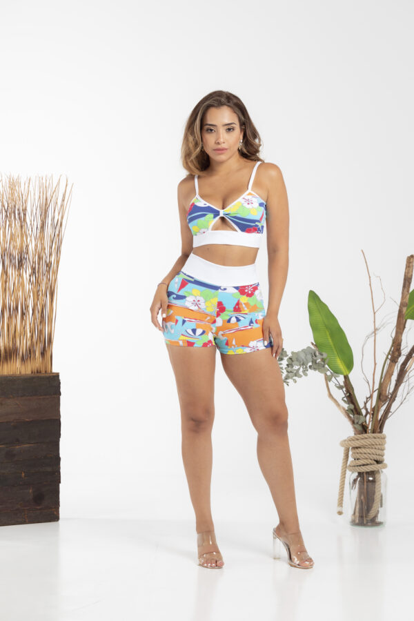 Conjunto Short Colombiano 5507 - Image 4