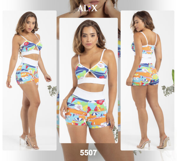 Conjunto Short Colombiano 5507 - Imagen 6