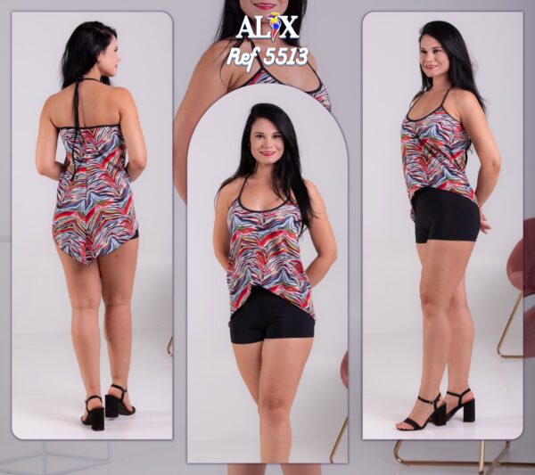 Conjunto Short Colombiano 5513 - Imagen 6