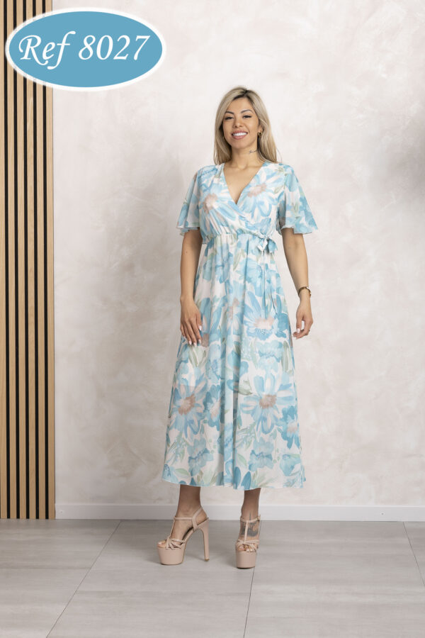 Vestido Largo Italiano 8027 - Imagen 4