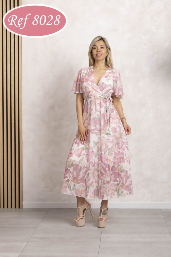 Vestido Largo Italiano 8028
