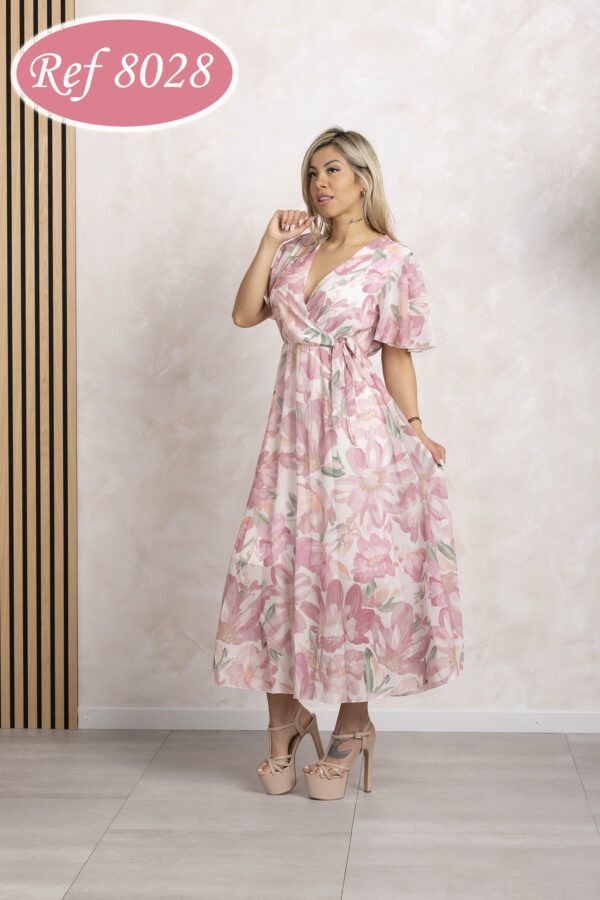 Vestido Largo Italiano 8028 - Imagen 3