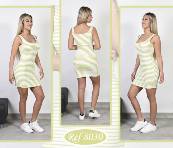 Vestido corto Italiano 8030 - Imagen 6