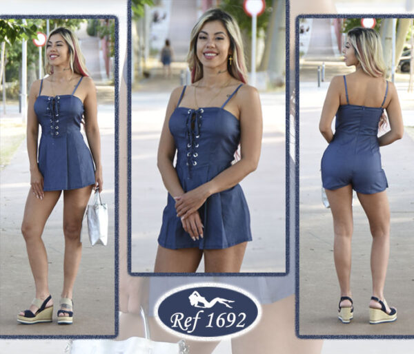 Enterizo Falda Short  1692 - Imagen 6