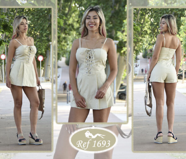 Enteizo Falda Short  Italiano 1693 - Imagen 6