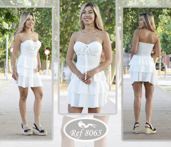 Vestido corto  8065 - Imagen 6