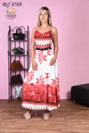 Vestido Largo 8508